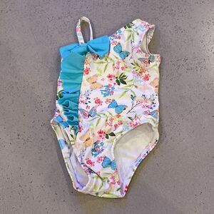 Sol swim butterfly print bathing suit 3-6M